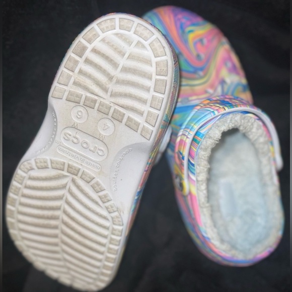 Crocs Adult Unisex Baya Lined Printed Clog Multicolor Size M-4 W-6 - Picture 3 of 14